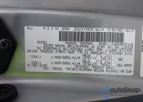 2015 Toyota Tacoma Base V6 from USA, damaged, VIN 5TFUU4EN0FX113609